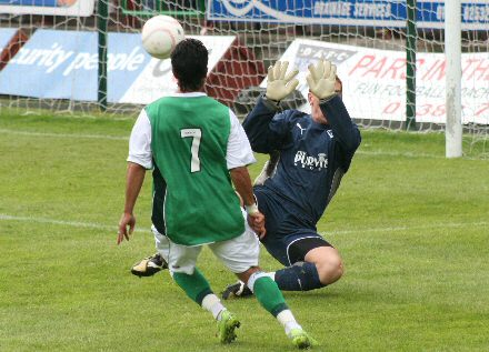 Greg Fleming v Hibs Greg Fleming v Hibs