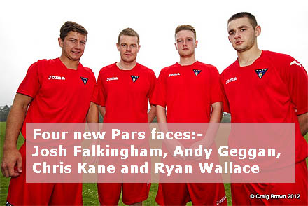 New Boys at Dunfermline New Boys at Dunfermline