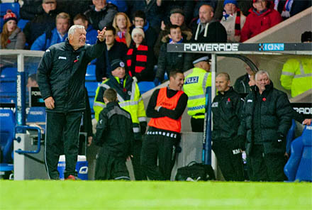 Jim Jefferies at Ibrox