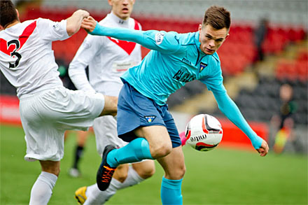 Lawrence Shankland v Airdrieonians Lawrence Shankland v Airdrieonians