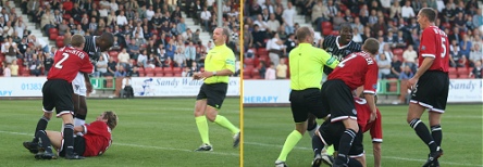 Stevie Crawford v St Mirren