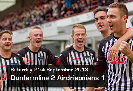 Dunfermline 2 Airdrieonians 1 Dunfermline 2 Airdrieonians 1