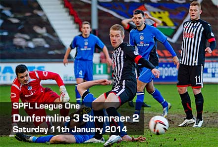 Dunfermline 3 Stranraer 2 Dunfermline 3 Stranraer 2