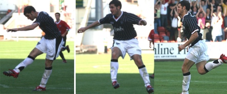 Stevie Crawford v St Mirren