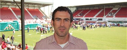 Paul Gallacher at the DAFC Open Day 2009 Paul Gallacher at the DAFC Open Day 2009