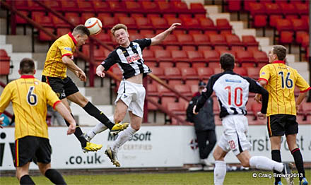 Chris Kane v Partick Thistle Chris Kane v Partick Thistle