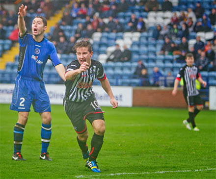 Josh scores the winner