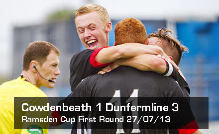 Cowdenbeath 1 Dunfermline 3 Cowdenbeath 1 Dunfermline 3