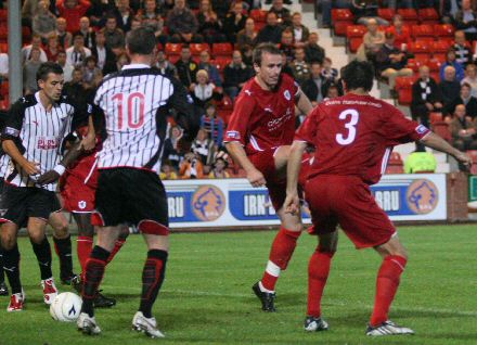 Mark Campbell`s own goal Mark Campbell`s own goal
