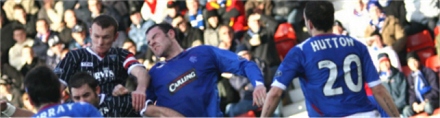 Dunfermline v Rangers, click for larger image Dunfermline v Rangers, click for larger image
