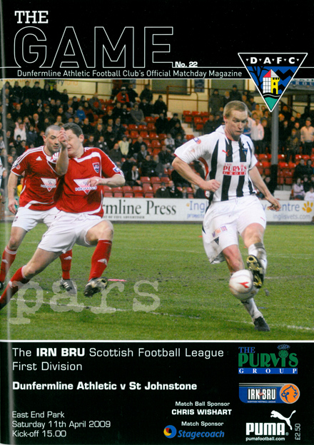 The Game - Dunfermline v St Johnstone 11.04.09 The Game - Dunfermline v St Johnstone 11.04.09