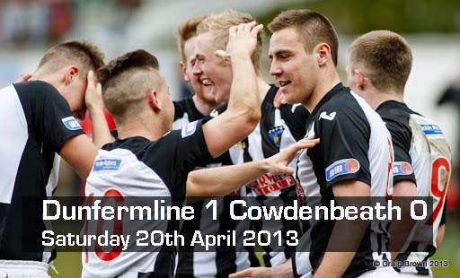 Dunfermline 1 Cowdenbeath 0 Dunfermline 1 Cowdenbeath 0