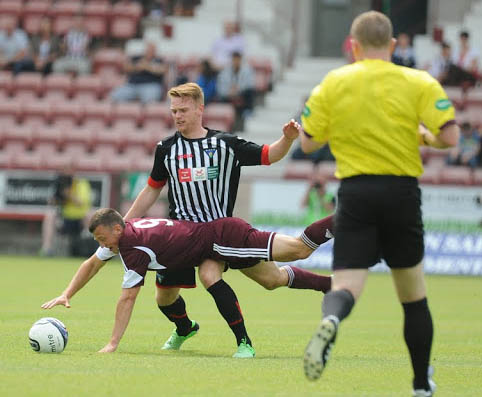 Chris Kane v Hearts
