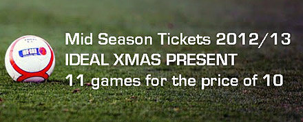 MID SEASON SEASON TICKETS MID SEASON SEASON TICKETS