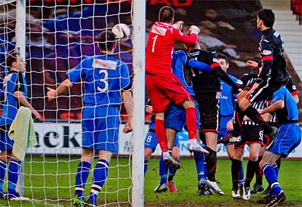 Pars equalise v Stranraer Pars equalise v Stranraer