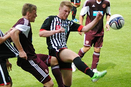 Chris Kane v Hearts Chris Kane v Hearts