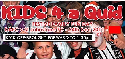 St Johnstone Kids 4 a QUid banner