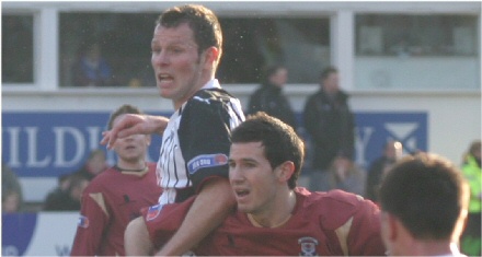 Andy Dowie v Ayr United Andy Dowie v Ayr United
