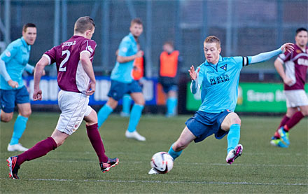 Andy Geggan v Stenhousemuir Andy Geggan v Stenhousemuir