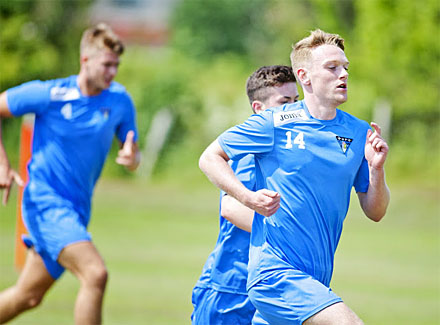 Chris Kane training Chris Kane training