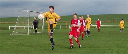 Rees Smith v Stirling Albion U19s 01/03/09 Rees Smith v Stirling Albion U19s 01/03/09