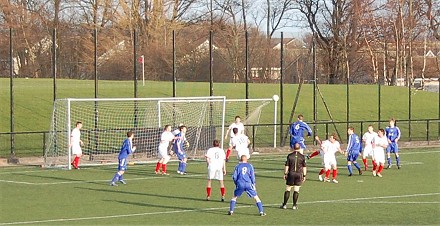 U19s Dunfermline v Elgin City opening goal U19s Dunfermline v Elgin City opening goal