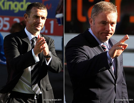 Jim McIntyre and Ally McCoist Jim McIntyre and Ally McCoist