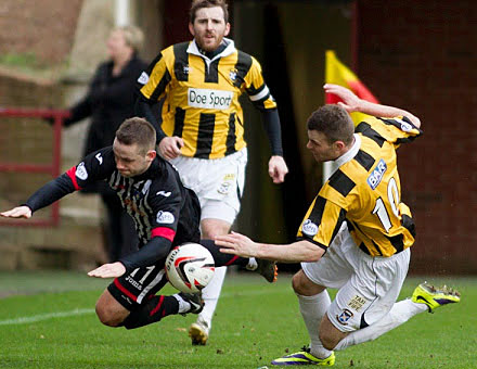 Ryan Wallace v East Fife Ryan Wallace v East Fife