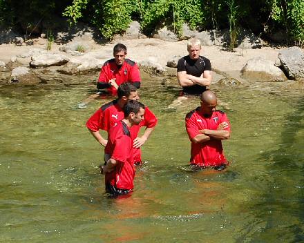 Cooling off in Obertraun Cooling off in Obertraun