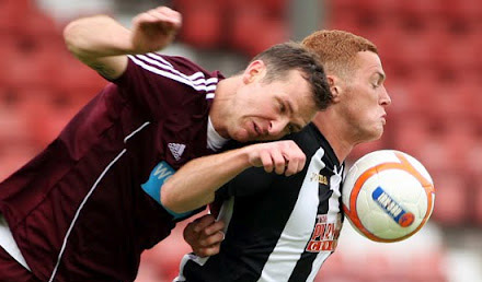 Ryan Thomson v Hearts 21st July 2102 Ryan Thomson v Hearts 21st July 2102