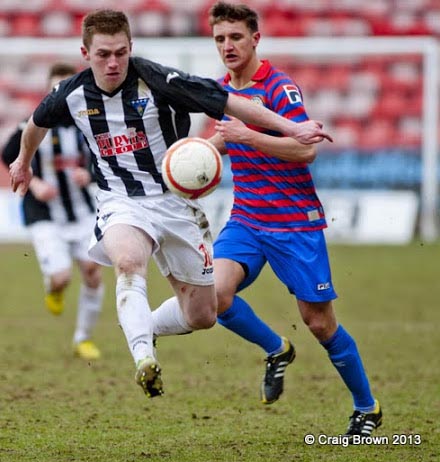 Alllan Smith v St Mirren U20s Alllan Smith v St Mirren U20s