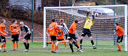 Scott Campbell heads in the Pars third Scott Campbell heads in the Pars third