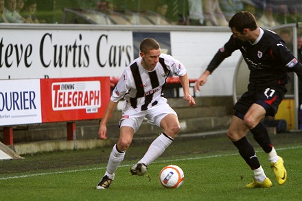 Calum Woods v Raith Rovers Calum Woods v Raith Rovers