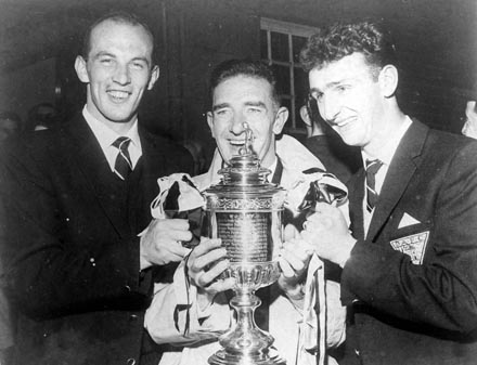 Charlie Dickson, Ron Mailer and Davie Thomson