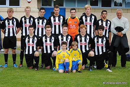 Dunfermline U20 team v Lauder Dunfermline U20 team v Lauder