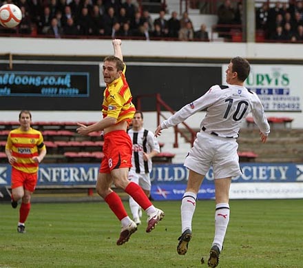 Martin Hardie v Partick Thistle Martin Hardie v Partick Thistle