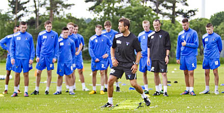 Pars in pre season day two Pars in pre season day two