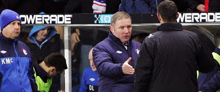 Rangers v Dunfermline Rangers v Dunfermline