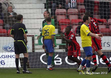 DUNFERMLINE V ST MIRREN 240312 0-1 DUNFERMLINE V ST MIRREN 240312 0-1