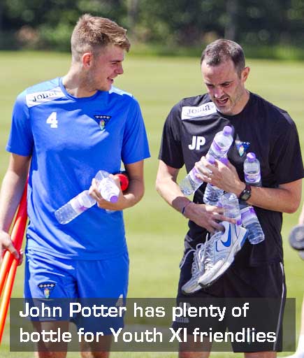 JOHN POTTER HAS BOTTLE