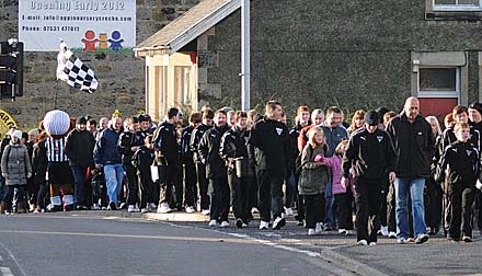 Walking Down the Halbeath Road