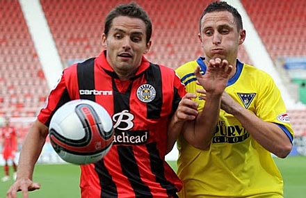 Steven McDougall v St Mirren Steven McDougall v St Mirren