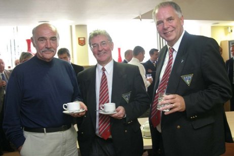Sean Connery at East End Park Sean Connery at East End Park