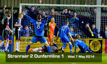 Staranraer 2 Dunfermline 1 Staranraer 2 Dunfermline 1