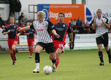Willie Gibson v Airdrie Willie Gibson v Airdrie