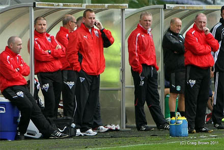 Dug out without Macca Dug out without Macca
