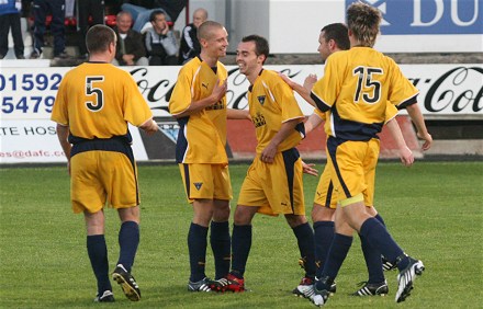 Nick Phinn goalscorer v Dundee United 22/07/08 Nick Phinn goalscorer v Dundee United 22/07/08