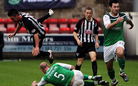 Joe Cardle v Hibs Joe Cardle v Hibs