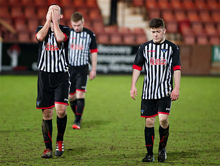 Dunfermline v Partick full time Dunfermline v Partick full time