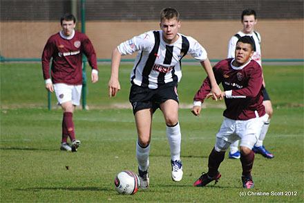 KERR YOUNG v HEARTS U19s KERR YOUNG v HEARTS U19s